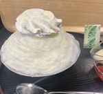 かき氷　練乳ミルク