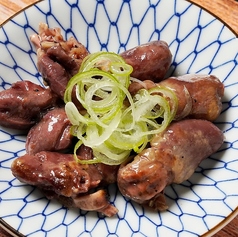 鶏ハツの炭火焼き