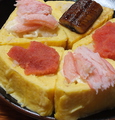料理メニュー写真 ぬっくい玉子のお寿司（3コ・5コ・6コ）数を選んで下さい！