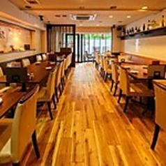 開放的な店内です!