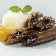 チョコチュロス＆アイス (マンゴー)