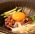 料理メニュー写真&nbsp;ユッケ風