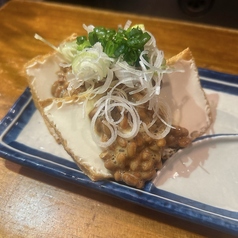 厚揚げ納豆