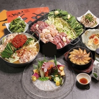 旬の鮮魚3種盛り&選べる名物【贅沢コース】4400円