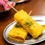 懐かしさを感じる逸品も！チョリ玉串焼き