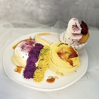 おいもさんたちのパンケーキ