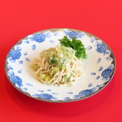 葱油香る干し豆腐の和え物