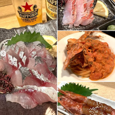 麦と魚の写真