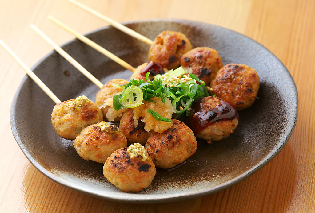 人気NO2の自家製つくね！