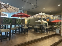 余裕のある広々とした店内♪