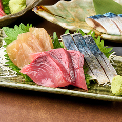 お造り3種盛り合わせ