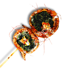 九条ねぎチーズ巻き たれ焼き