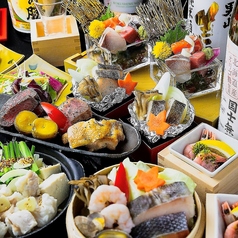 升 和食 くろもんじのコース写真