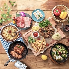 舞浜オリーブの庭 空と大地の恵みとBBQ イクスピアリ店のコース写真