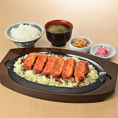 鉄板ひれとんかつ