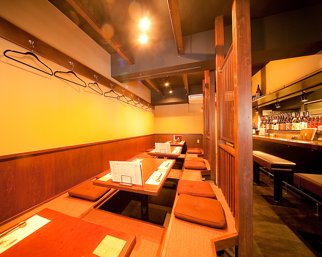 掘りごたつ席は最大18名様まで可★