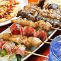 料理メニュー写真&nbsp;串盛り 　７本
