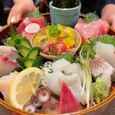 毎朝仕入れる鮮魚は鮮度抜群！仙台市中央卸売市場から毎日仕入れる 新鮮な海の幸をお楽しみください