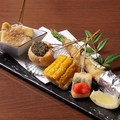 料理メニュー写真&nbsp;串揚げ盛合わせ(8種)