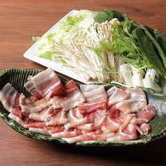 豚肉が400グラムまでおなかいっぱい食べられます♪