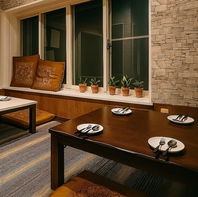 2階はお座敷！貸切もOK！個室空間となっております！