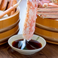 絶品のカニ食べ放題コースご用意★