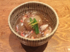 海老芋の蟹あんかけ