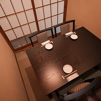 記念日や接待・会食にも◎完全個室をご用意しております