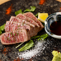 料理メニュー写真&nbsp;和牛タタキ