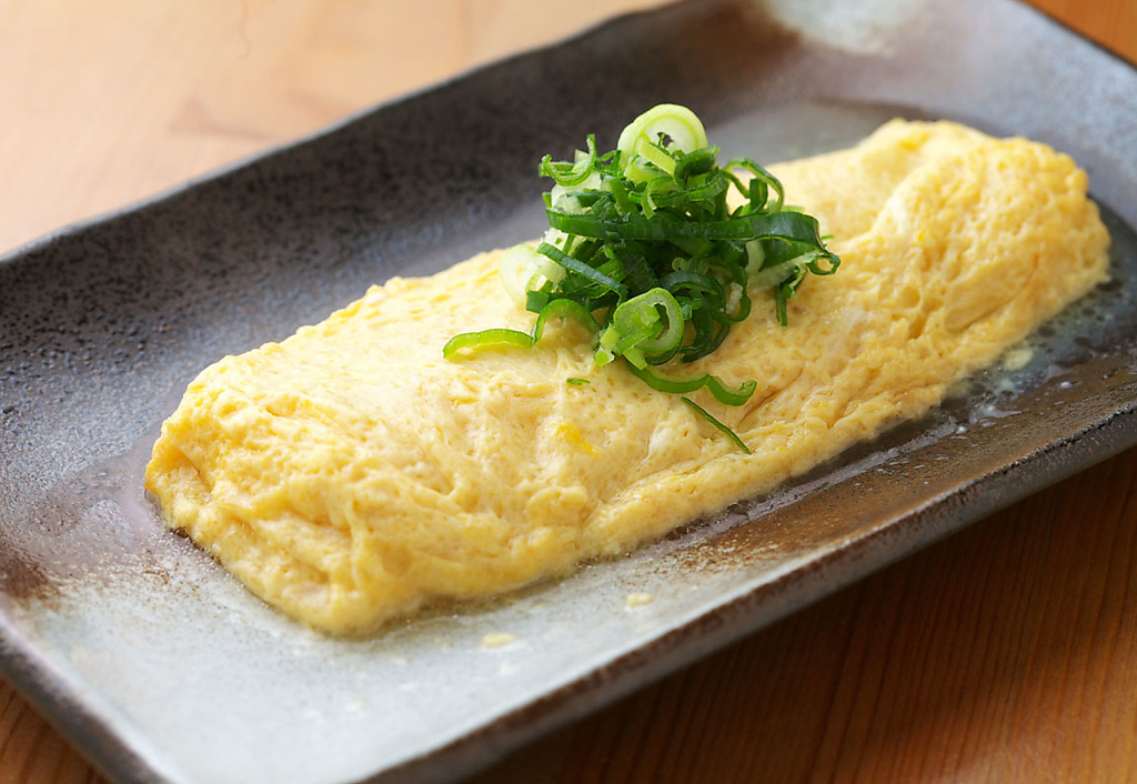 鶏だしのきいた「鶏のだしいり卵焼き」