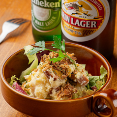 ピリ辛ソーセージのポテトサラダ