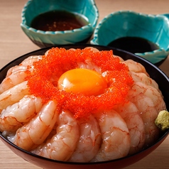 【ランチ・ディナー】赤海老丼