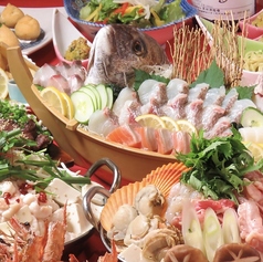 遊食亭 えくぼ 熊本新市街店のコース写真