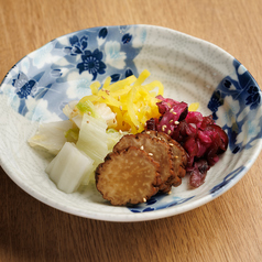 漬け物盛り合わせ