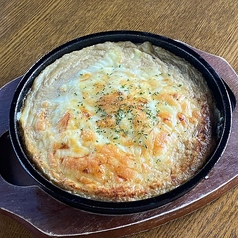 チーズ山芋ふわふわ鉄板焼き