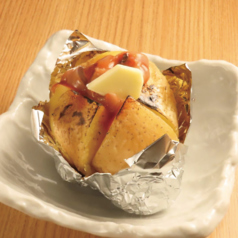 塩辛じゃがバター(北あかり)