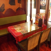 周りを気にせず楽しめる！プライベート感が溢れる空間