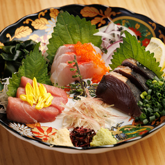 本日の鮮魚お造り3点