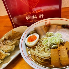 醤油ラーメンセット　焼き餃子