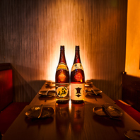 プライベートな個室で特別なひととき