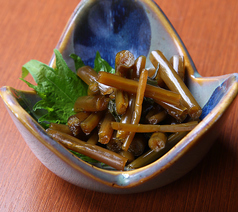 葉わさび醤油漬け