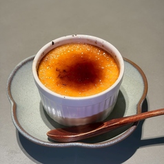 自家製クリームブリュレ