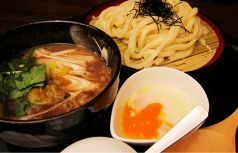 肉汁のつけうどん