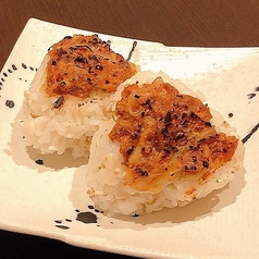 蕎麦味噌おにぎり