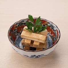 クリームチーズのたまり醤油漬け