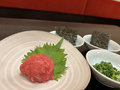 料理メニュー写真&nbsp;ネギトロ(三河湾産の海苔付き)