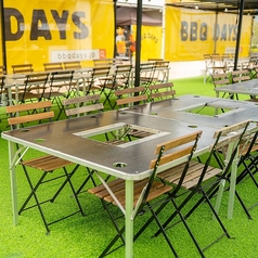 【2名様～120名様】お仕事帰りの飲み会や暑気払い、ご家族やお友達との休日のBBQなど、幅広いシーンでご利用ください。　※場内全面禁煙