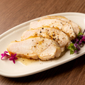 料理メニュー写真&nbsp;昆布締め鶏ムネ 塩焼き