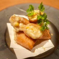焼きとうもろこしのクリーム春巻き 2本