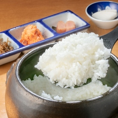 極み　銀しゃり土鍋ご飯　～三種のお供（明太子・焼鮭・ちりめん山椒）付き～（2人前）